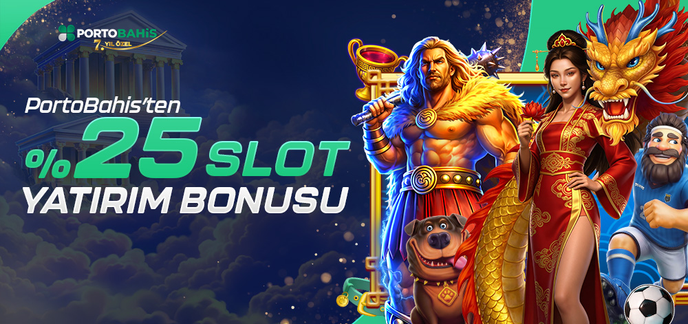 %25 Slot Yatırım Bonusu